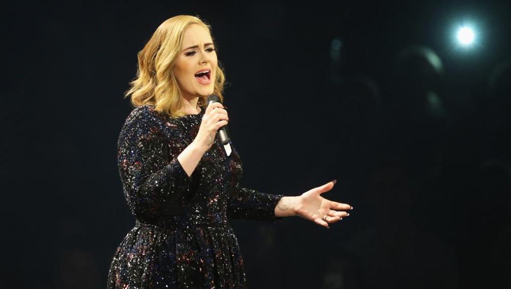 Adele, en un concierto en Hamburgo (Alemania) en Mayo de este año.