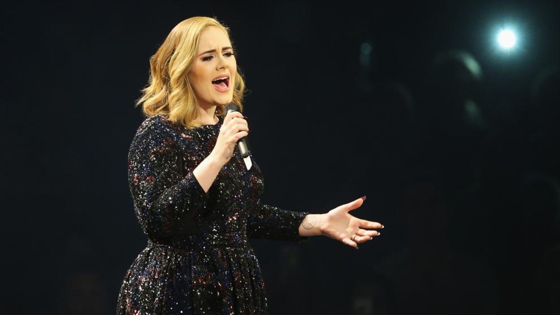 Adele, en un concierto en Hamburgo (Alemania) en Mayo de este a&ntilde;o.