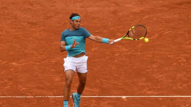 Rafa Nadal vence a Bagnis sin darle ninguna opción y ya está en tercera ronda