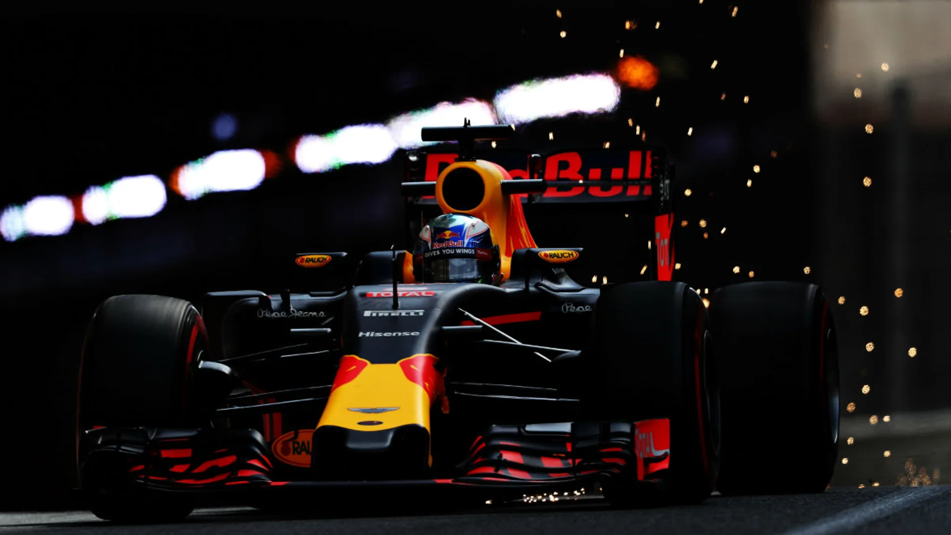 Ricciardo, en acción en Mónaco