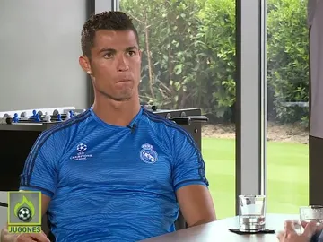 Cristiano Ronaldo, en la entrevista con Josep Pedrerol Cristiano Ronaldo, en la entrevista con Josep Pedrerol