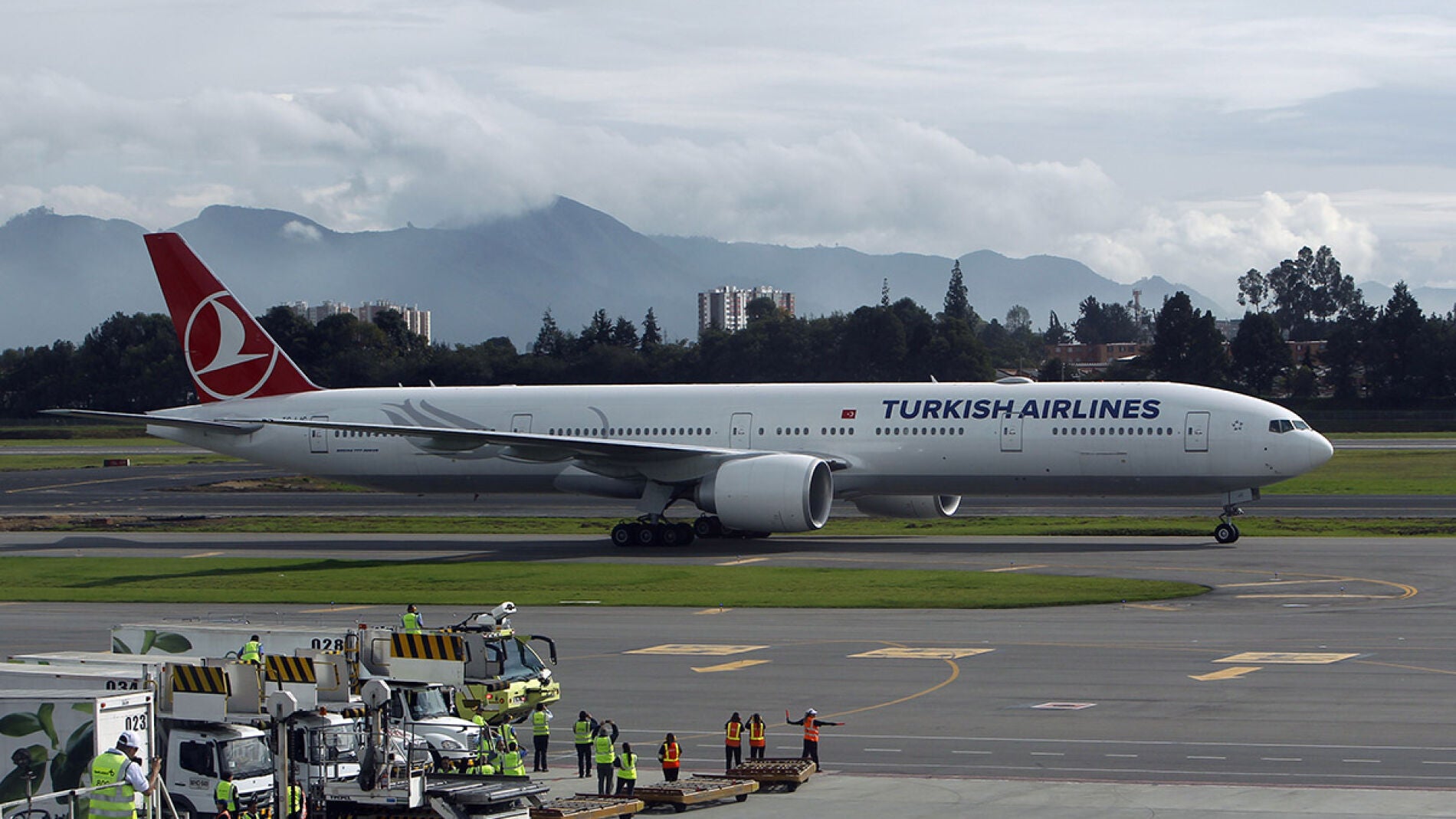 Avi&oacute;n de Turkish Airlines