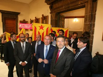 Rafael Catalá, en el Ayuntamiento de Reus Rafael Catalá, en el Ayuntamiento de Reus