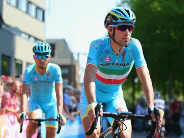 Nibali, en el Giro Nibali, en el Giro