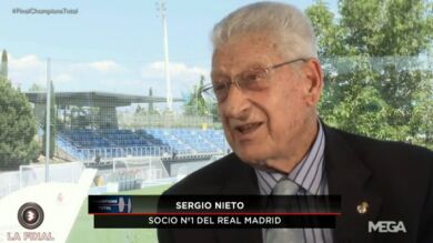 El socio nº 1 del Real Madrid: 
