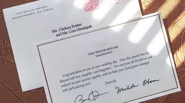 Respuesta de los Obama a la boda Respuesta de los Obama a la boda