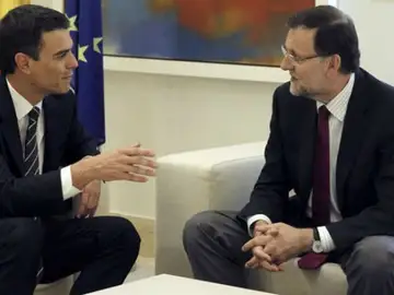 Sánchez con Rajoy Sánchez con Rajoy