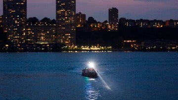 Una patrulla en el río Hudson