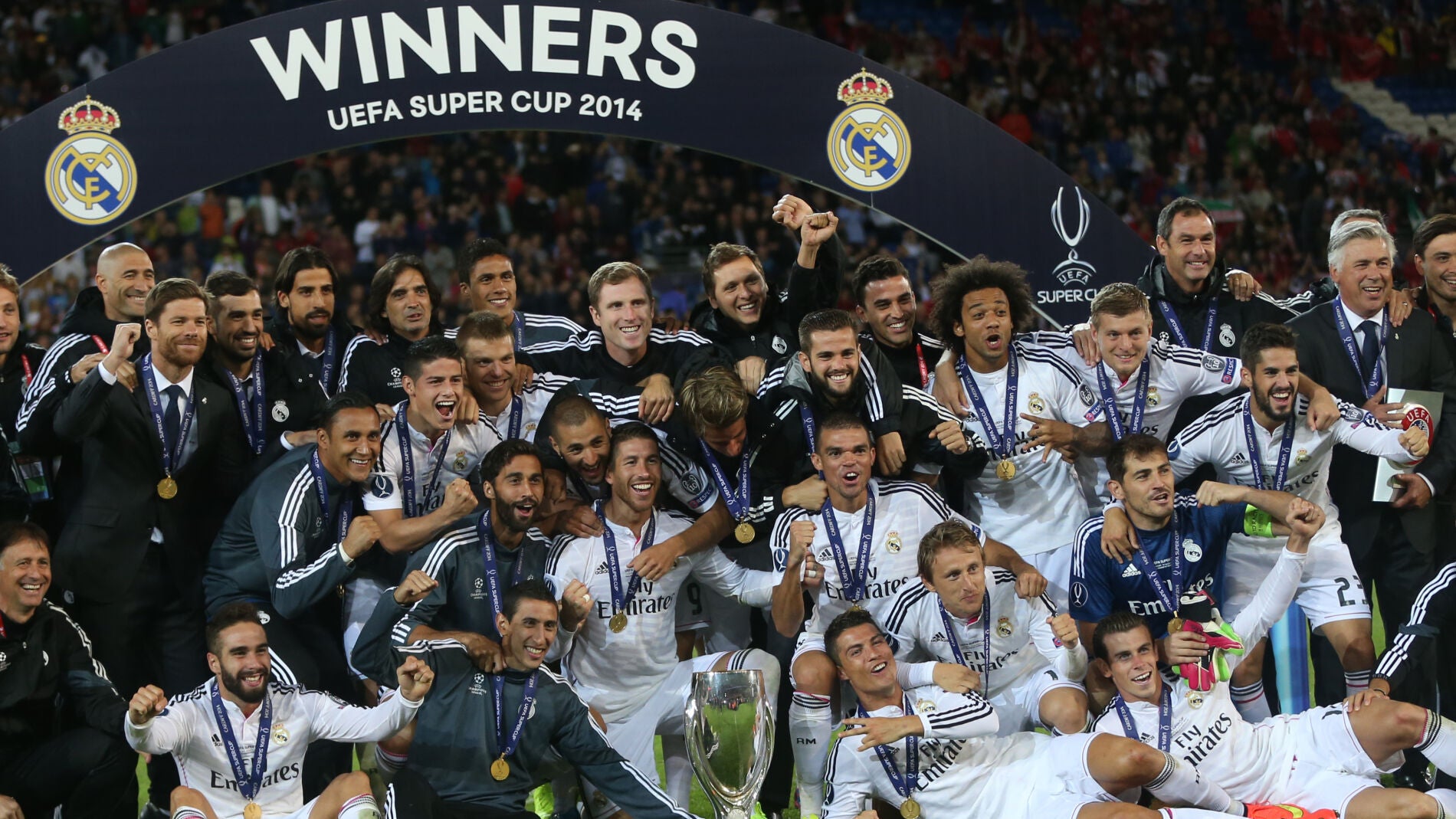 El Real Madrid, campe&oacute;n de la Supercopa de Europa 2014