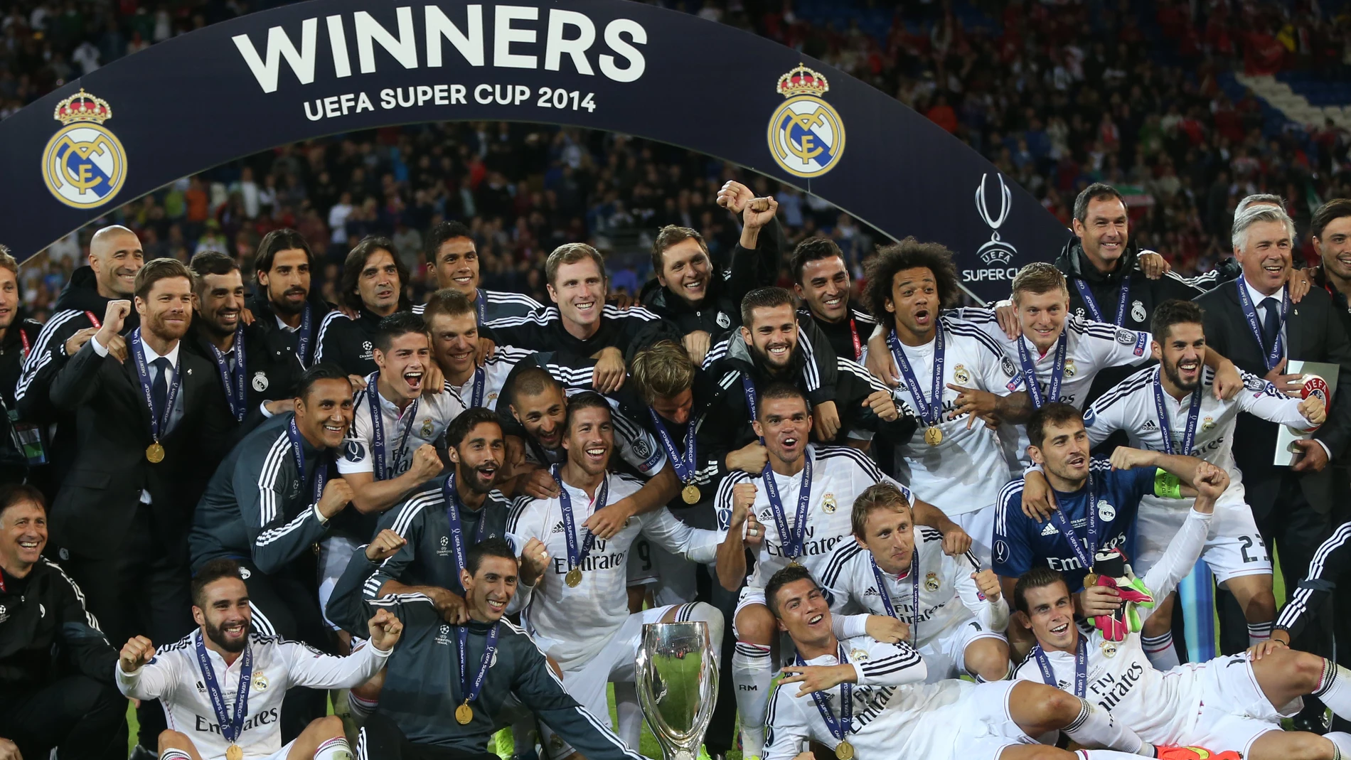 El Real Madrid, campeón de la Supercopa de Europa 2014 El Real Madrid, campeón de la Supercopa de Europa 2014