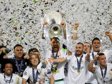 Sergio Ramos levanta al cielo de Milán la Undécima del Real Madrid
