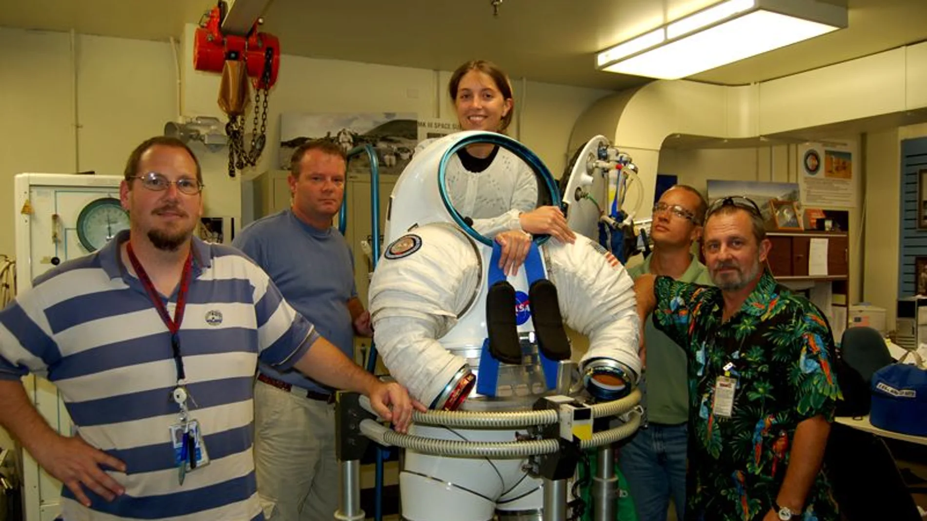 Prototipo del traje diseñado por Lindsay Aitchison Prototipo del traje diseñado por Lindsay Aitchison