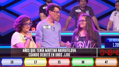 Martina Navratilova les hace un ¡boooom!