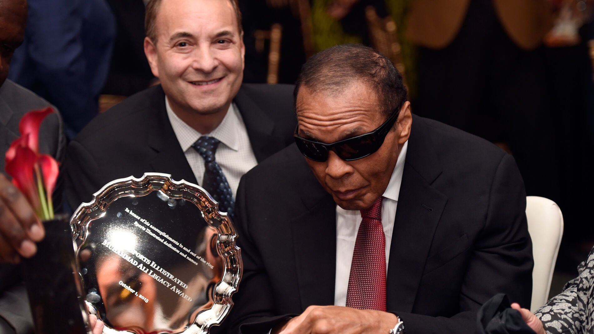 Muhammad Ali, durante un acto