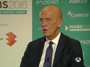 Collina, durante el Management & Business Summit de Atresmedia Collina, durante el Management & Business Summit de Atresmedia