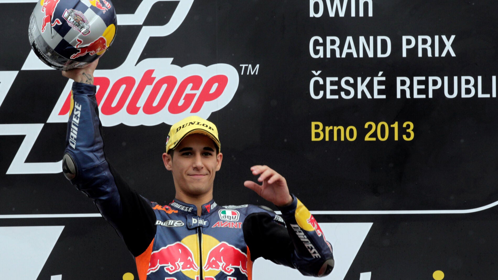 Luis Salom, durante el GP de la Rep&uacute;blica Checa en 2013