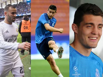 Jesé Rodríguez, James Rodríguez y Mateo Kovacic Jesé Rodríguez, James Rodríguez y Mateo Kovacic
