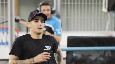 Luis Salom, durante los test de pretemporada Luis Salom, durante los test de pretemporada