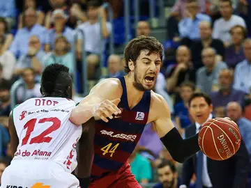 Tomic lidera el triunfo azulgrana Tomic lidera el triunfo azulgrana