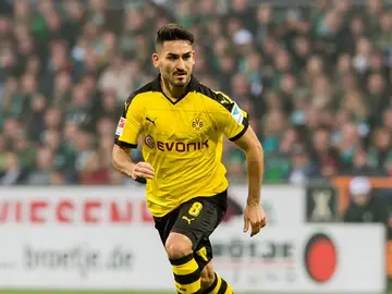 Gundogan, en un partido con el Borussia Dortmund Gundogan, en un partido con el Borussia Dortmund