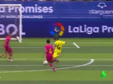 Iker Punzano anota un gol en el LaLiga Promises Iker Punzano anota un gol en el LaLiga Promises