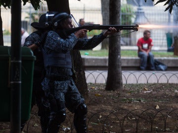 Agentes brasileños de seguridad