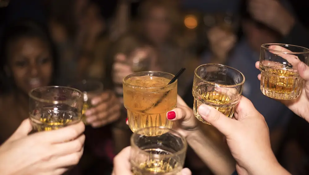 Copas de alcohol Copas de alcohol