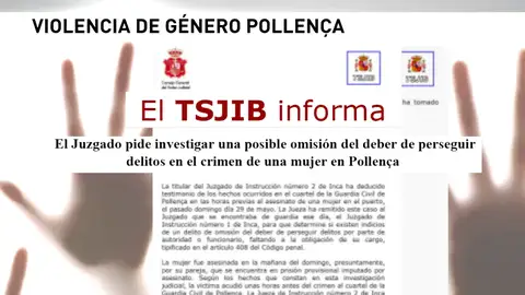 Frame 12.173592 de: La justicia investiga a la Guardia Civil de Pollensa, en Mallorca, por un posible delito de omisión del deber Frame 12.173592 de: La justicia investiga a la Guardia Civil de Pollensa, en Mallorca, por un posible delito de omisión del deber