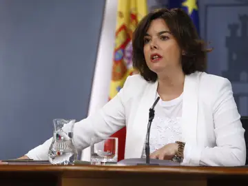 La vicepresidenta del Gobierno, Sáenz de Santamaría La vicepresidenta del Gobierno, Sáenz de Santamaría
