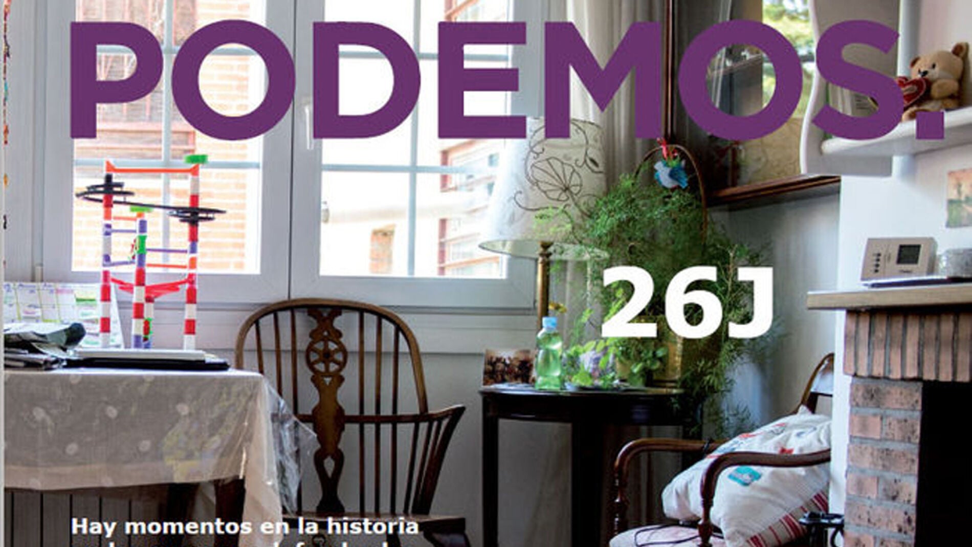 El programa electoral de Podemos imita a un cat&aacute;logo de Ikea