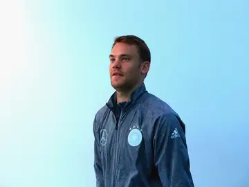 Manuer Neuer con la selección de Alemania Manuer Neuer con la selección de Alemania