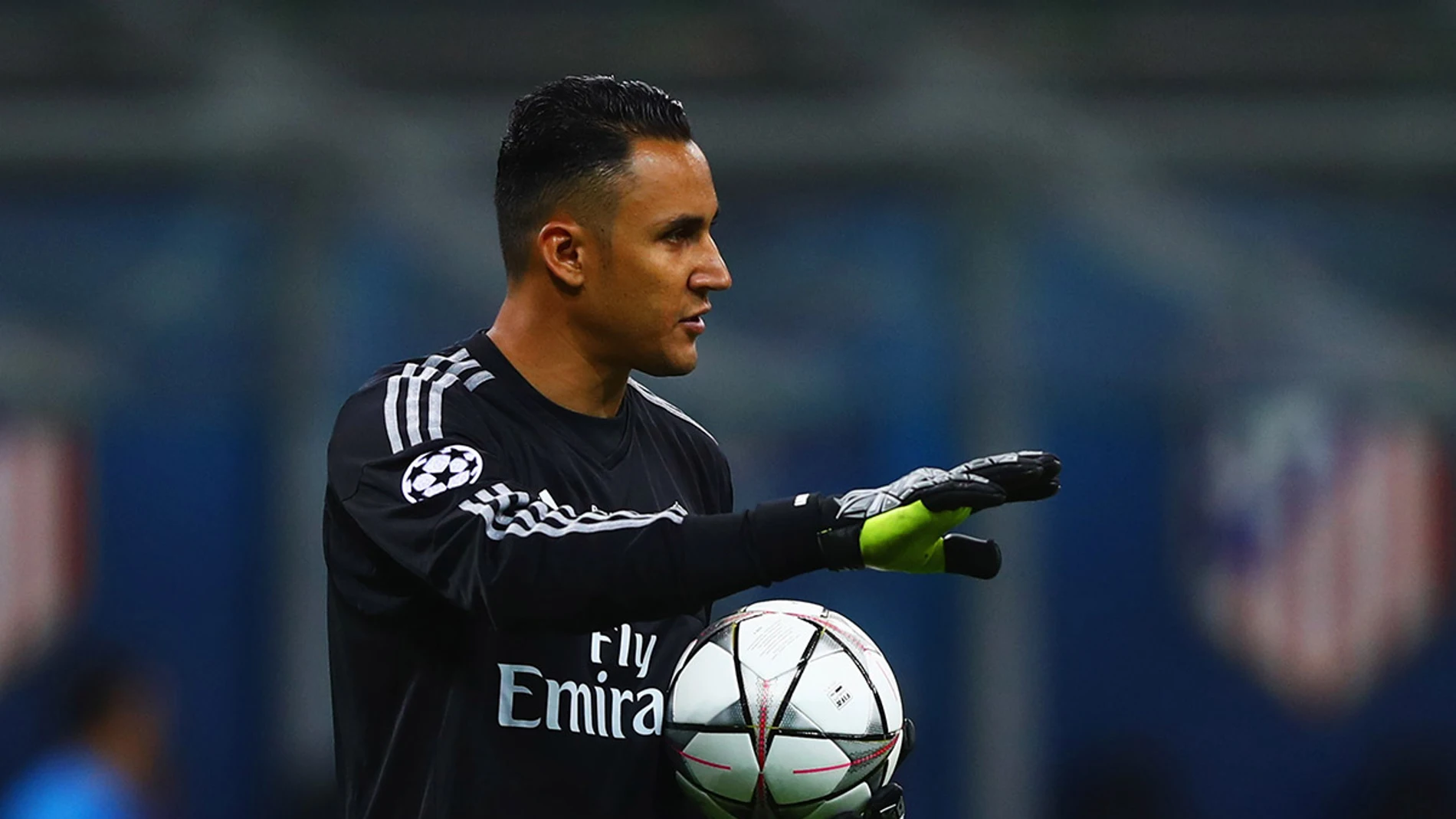 Keylor Navas durante la final de Champions con el Real Madrid Keylor Navas durante la final de Champions con el Real Madrid