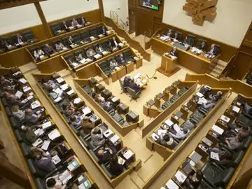 Imagen de archivo del Parlamento Vasco Imagen de archivo del Parlamento Vasco