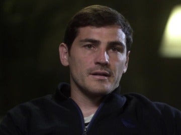 Iker Casillas, durante una entrevista
