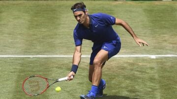 Roger Federer, en Stuttgart