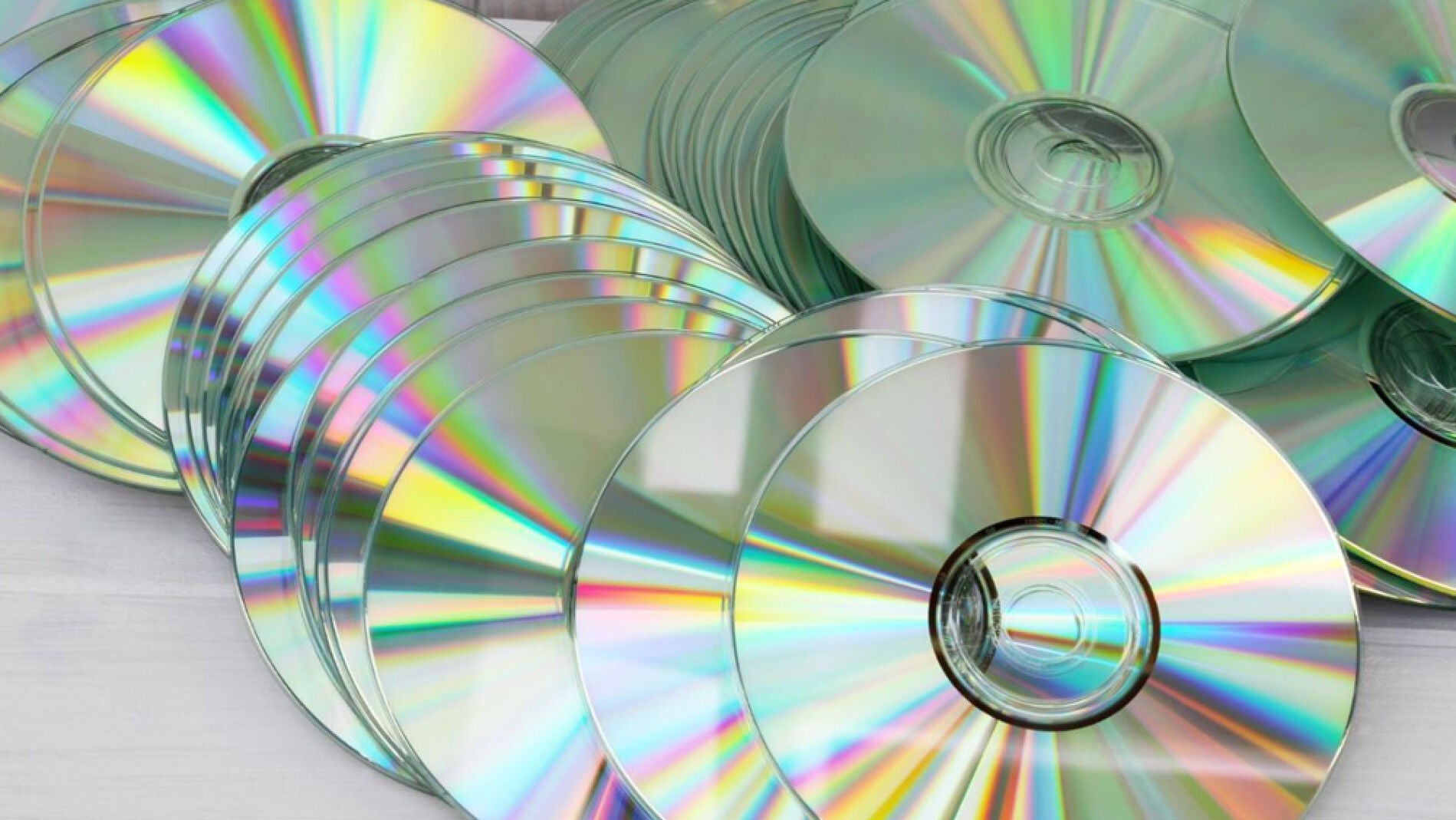 Imagen de varios CDs