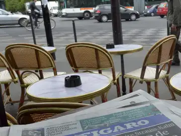 Una terraza de París Una terraza de París
