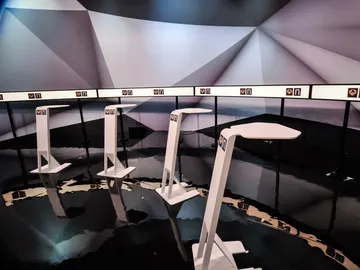 Plató del debate del 9J Plató del debate del 9J