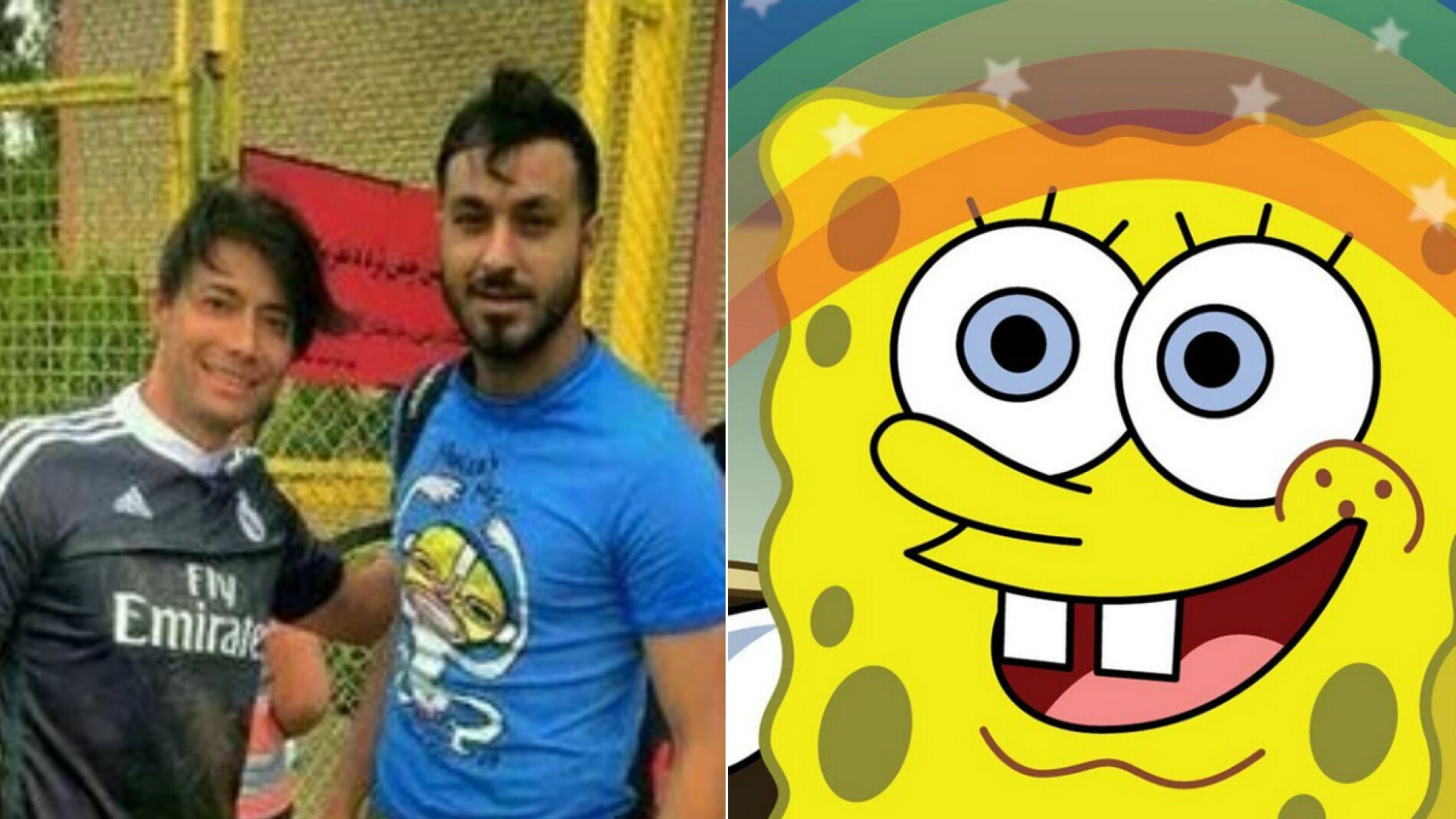 Sosha Makani, suspendido por llevar unos pantalones de Bob Esponja
