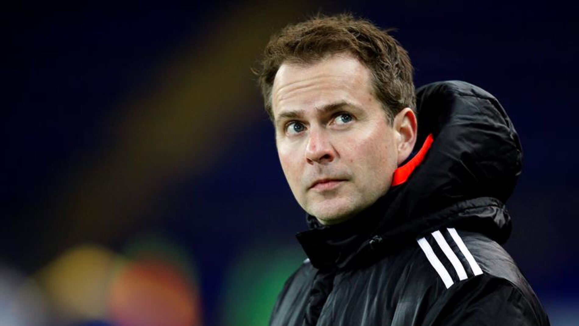 Sascha Lewandowski durante su etapa como entrenador del Bayer Leverkusen