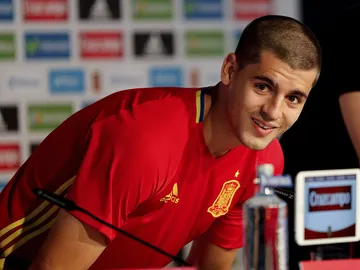 Alvaro Morata rapado previo a la Eurocopa Alvaro Morata rapado previo a la Eurocopa