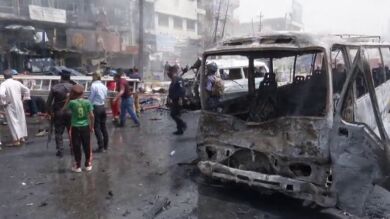 Irak: al menos 23 muertos en dos atentados suicidas