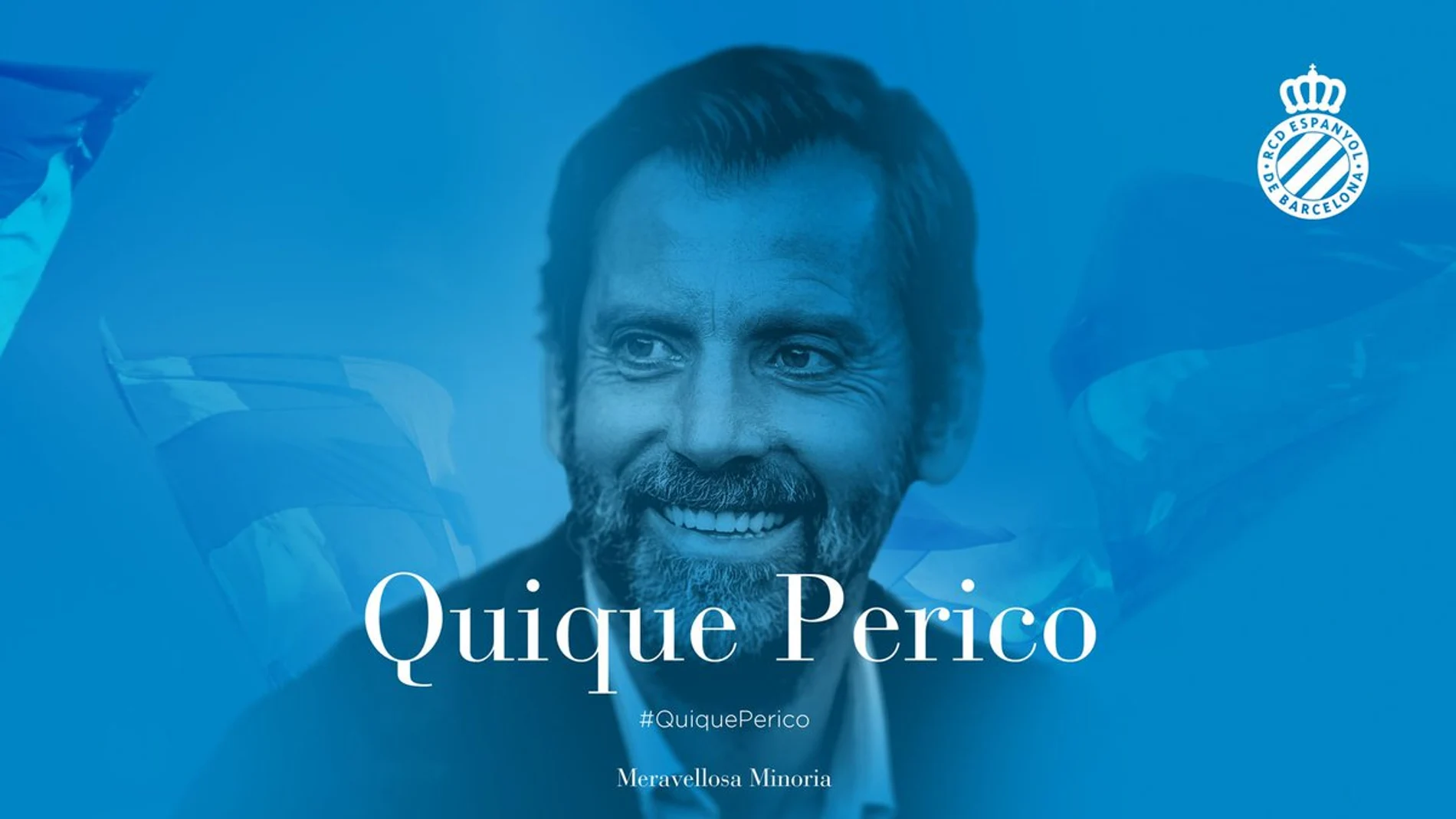 Quique Sánchez Flores, nuevo entrenador del Espanyol Quique Sánchez Flores, nuevo entrenador del Espanyol