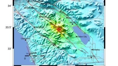 Un terremoto de 5,2 grados sacude el sur de California