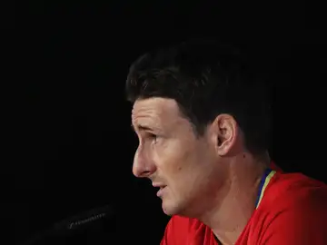 Aduriz, en rueda de prensa Aduriz, en rueda de prensa