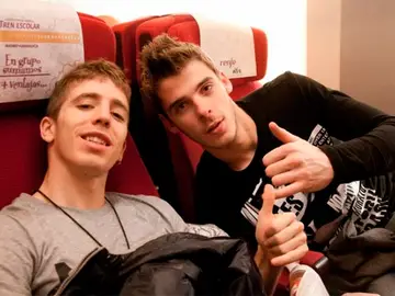 De Gea y Muniain, juntos en una imagen de archivo De Gea y Muniain, juntos en una imagen de archivo