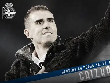 Gaizka Garitano, nuevo entrenador del Deportivo de la Coruña Gaizka Garitano, nuevo entrenador del Deportivo de la Coruña