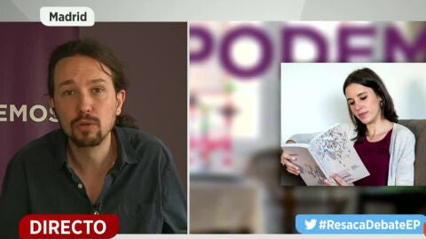 El l&iacute;der de Podemos Pablo Iglesias.