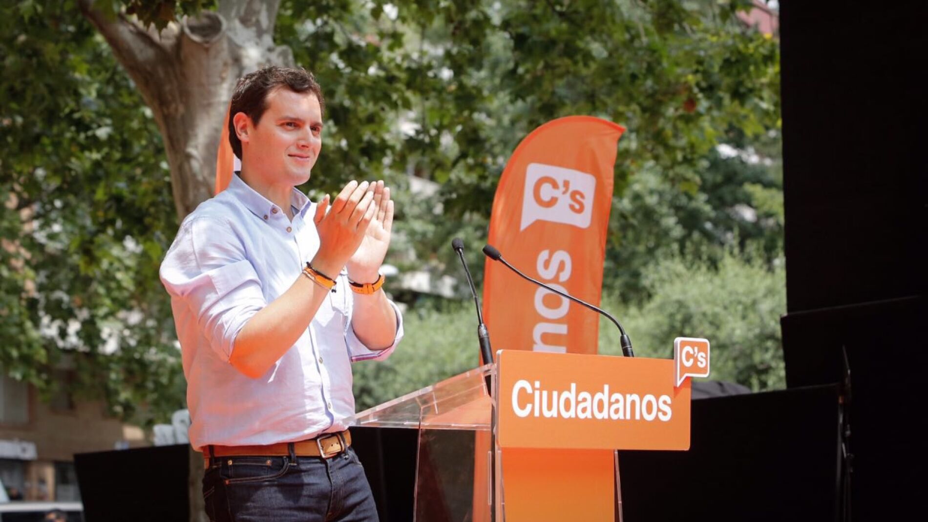 Mitin de Albert Rivera en Barcelona