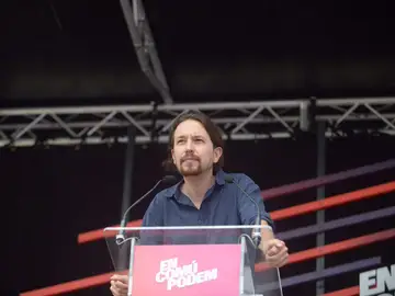 Mitin de Pablo Iglesias en Barcelona Mitin de Pablo Iglesias en Barcelona